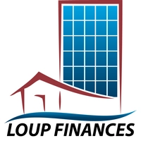 Logo loup finances